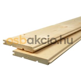 Hajópadló fózolt lucfenyő 19x146x4000mm A/B