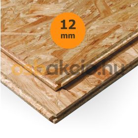 12mm OSB lap NÚTFÉDERES 675X2500mm